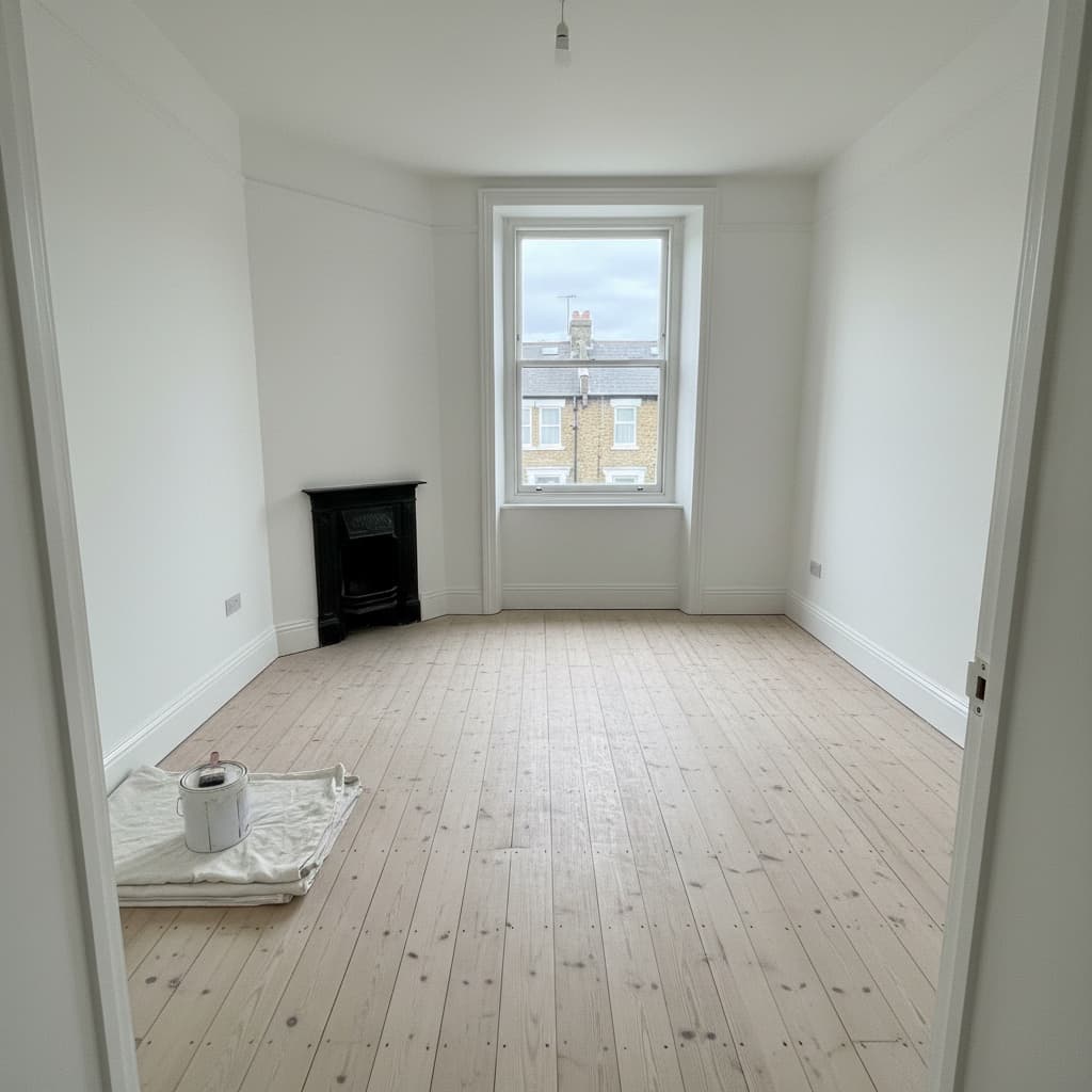 End of Tenancy Painting project in Clapham
