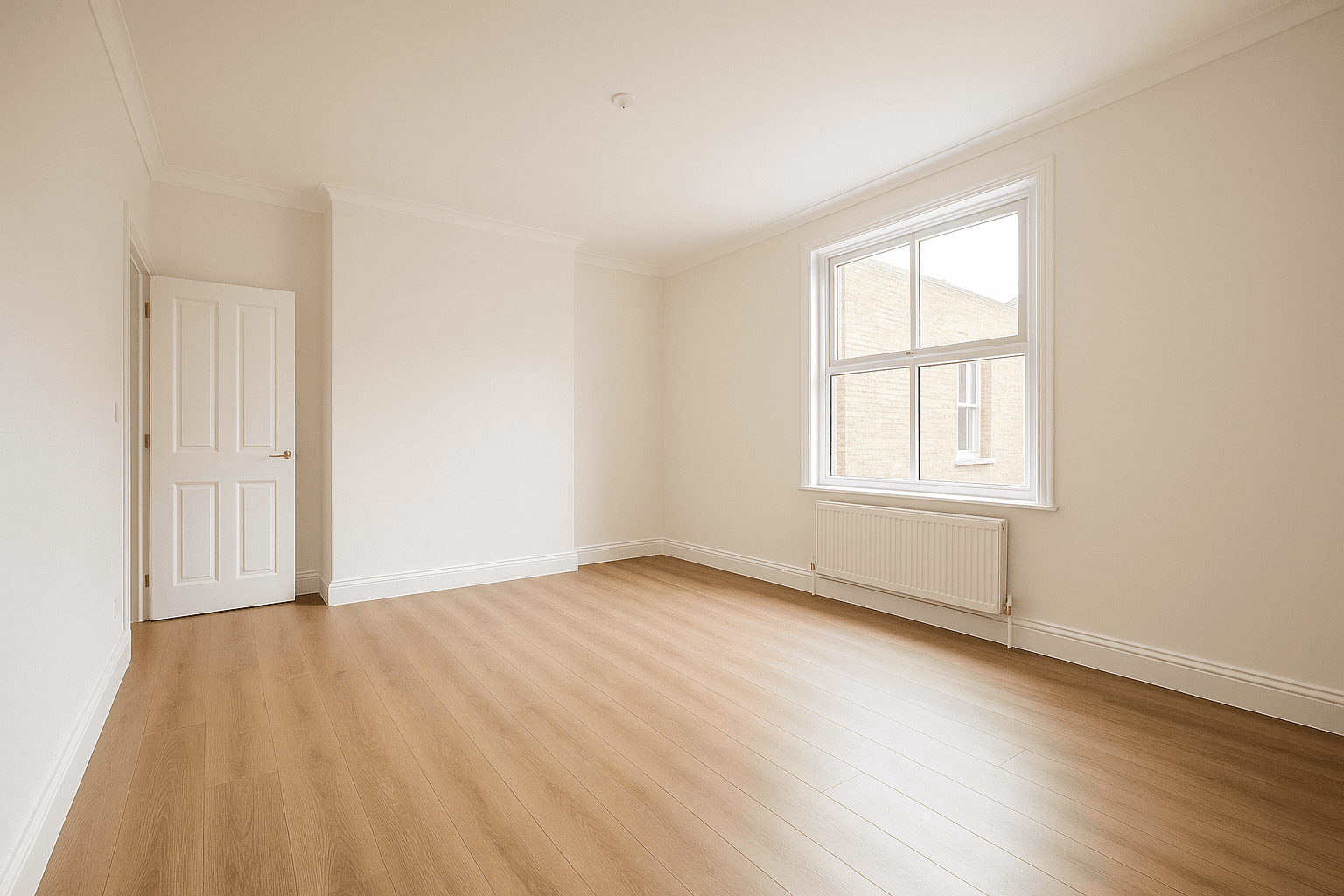 End of Tenancy Painting project in Balham