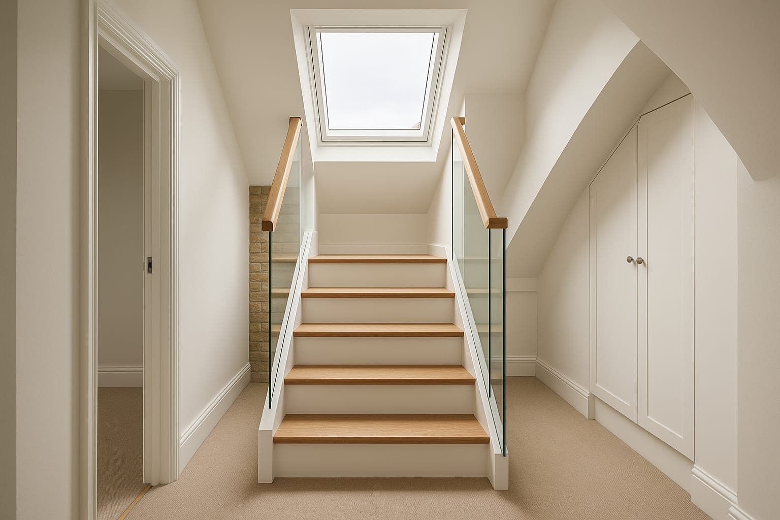 L-shaped loft conversion creating a master bedroom with en-suite, Crystal Palace