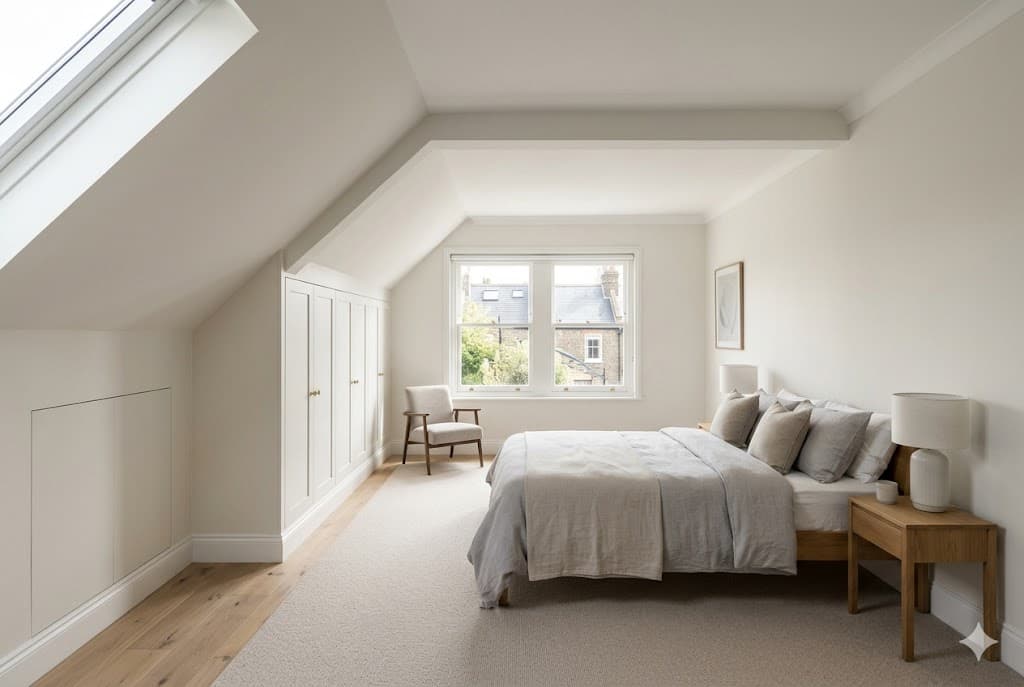 Dormer loft conversion with en-suite completed in Bromley