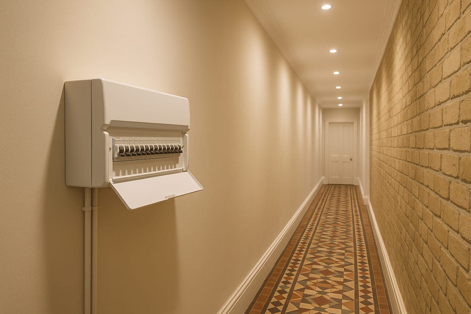 Completed open-plan living space after whole-house renovation, Lewisham