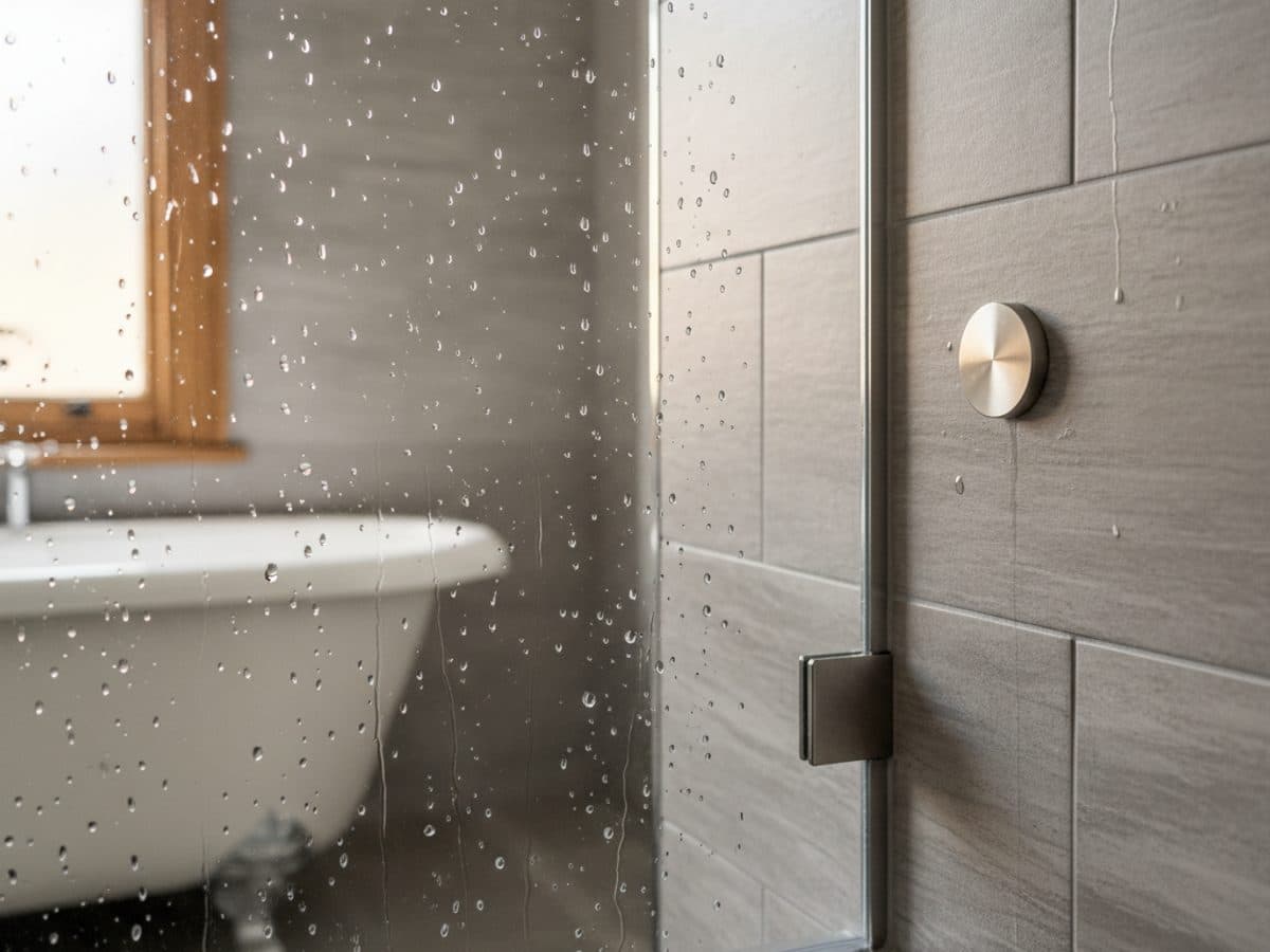 Walk-in Shower Installation detail